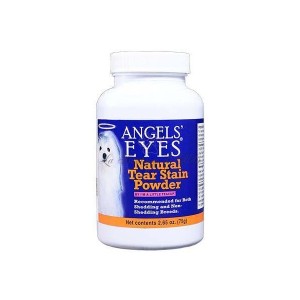 integratore natural tear stain powder della angels-eyes garantisce la scomparsa delle macchie da lacrimazione
